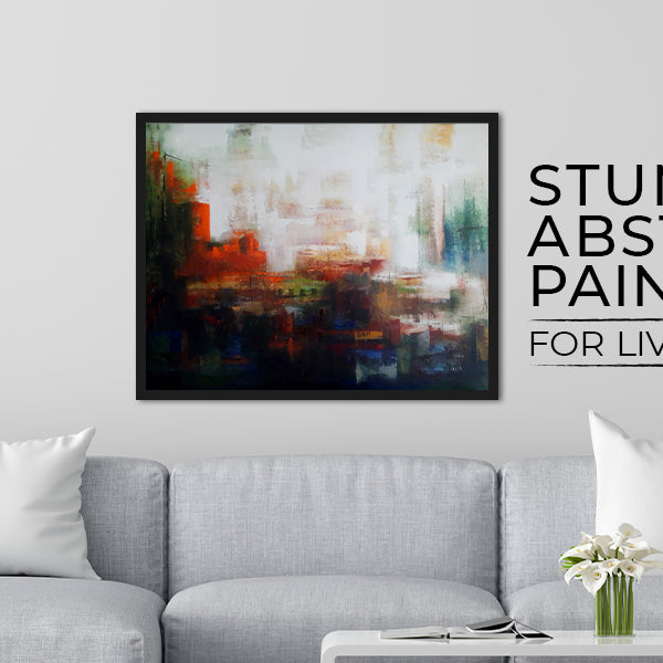 Stunning Abstract Paintings for Living Room