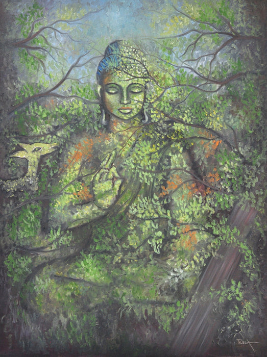 Green Buddha 1