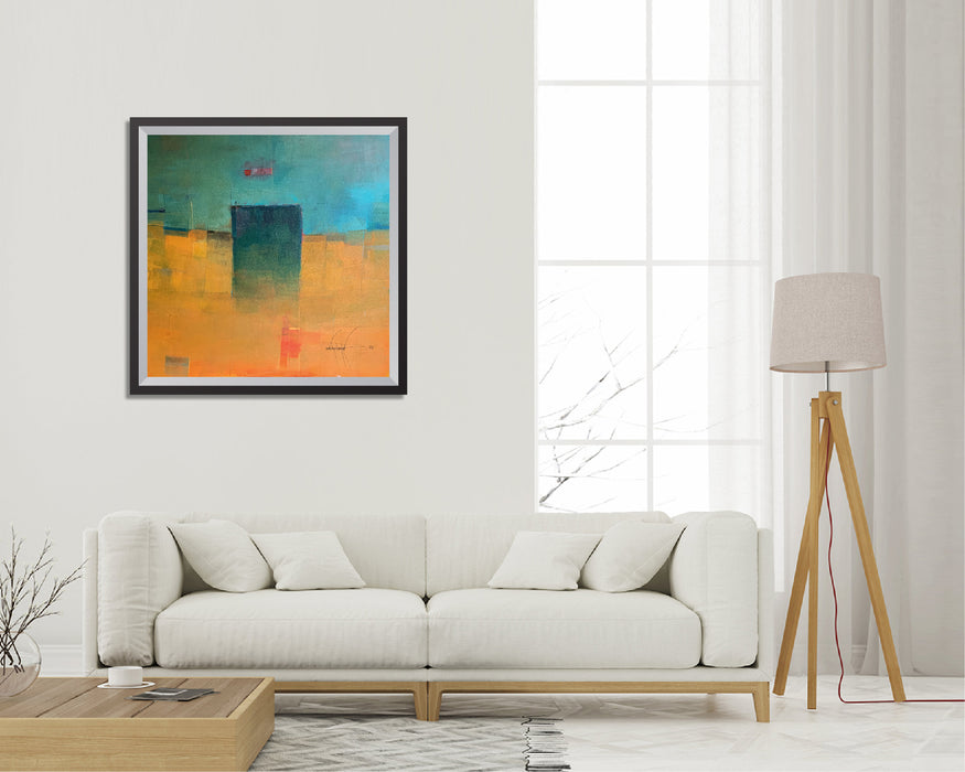 peaceful painting for living room