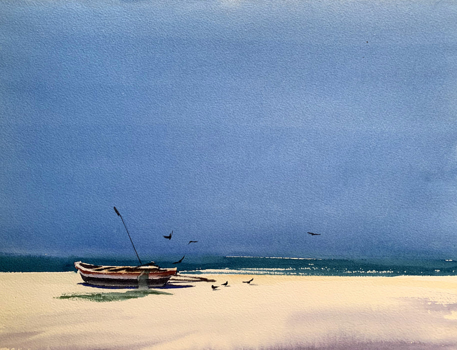 Beach, Boat, Sand - 1