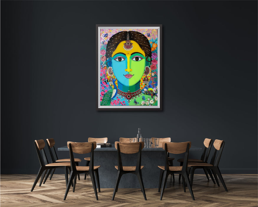 tanjore painting for living room